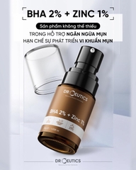 Tinh Chất DrCeutics BHA 2% + Zinc 1% 30g
