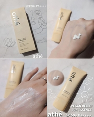 Kem Chống Nắng Dưỡng Ẩm Athe Vegan Relief Sun Essence