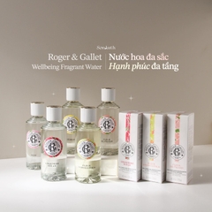 Nước Hoa Roger & Gallet Wellbeing Fragrant Water 100ml