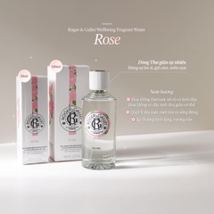 Nước Hoa Roger & Gallet Wellbeing Fragrant Water 100ml