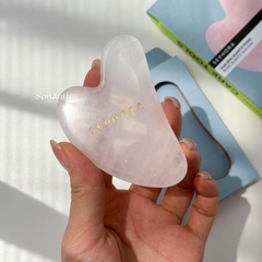 Đá Mát-xa Sephora Gua Sha Quartz Rose