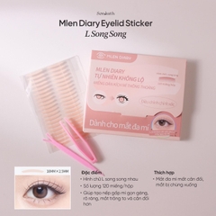 Miếng Dán Kích Mí Mlen Diary Eyelid Sticker