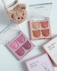 Bảng Phấn Má Dasique Blending Mood Cheek 4 Colors 8.8g (My Bear)