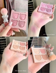 Bảng Phấn Má Dasique Blending Mood Cheek 4 Colors 8.8g (My Bear)