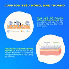 Phấn Nước Lemonade SuperMatte No Makeup Cushion 15g