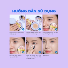 Phấn Nước Lemonade SuperMatte No Makeup Cushion 15g