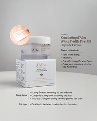 Kem Dưỡng Viên Nang d'Alba Vita Toning Capsule Cream 55g