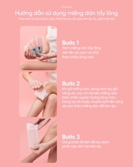 Miếng Dán Tẩy Lông Vùng Nhạy Cảm Body Natur Hair Removal Wax Strips Brazilian Waxing Bikini & Underarm (14 miếng)