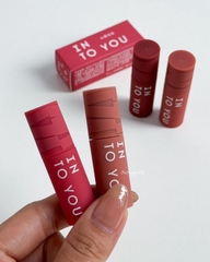 Son Kem Bùn Into You Shero Super Matte Lip & Cheek Mud 1g (Mini)