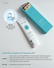 Kem Chống Nắng Cell Fusion C Sunscreen 100 50ml