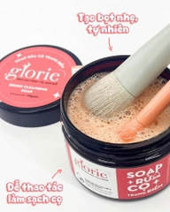 Soap Rửa Cọ Trang Điểm Glorie Brush Cleansing Soap 130g