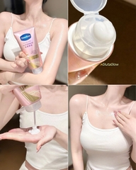 Dưỡng Thể Sáng Da Vaseline Healthy Bright Gluta-Hya 10X Serum Burst Lotion 330ml