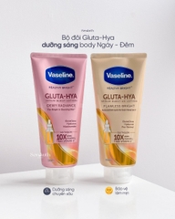Dưỡng Thể Sáng Da Vaseline Healthy Bright Gluta-Hya 10X Serum Burst Lotion 330ml