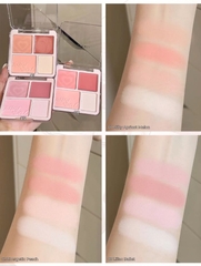 Bảng Má Hồng Và Bắt Sáng Judydoll Blush & Highlight Palette 9g