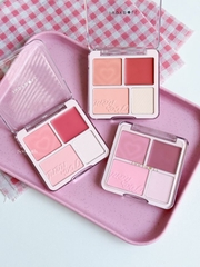 Bảng Má Hồng Và Bắt Sáng Judydoll Blush & Highlight Palette 9g