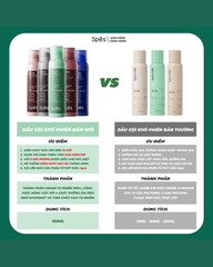 Xịt Dầu Gội Khô Spes Washing Free Hair Spray