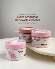Tẩy Da Chết Dove Smoothie Renewal Exfoliator 298g