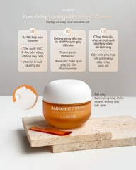 Kem Dưỡng Sáng Mờ Thâm Laneige Radian-C Cream 50ml