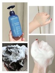 Bộ Gội Xả Muối Biển Spes Sea Salt Hyaluronic Acid Hydrating 600ml