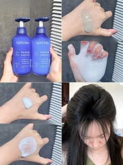 Bộ Gội Xả Muối Biển Spes Sea Salt Hyaluronic Acid Hydrating 600ml