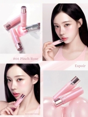 Set Son Espoir Bare Glow Lip Balm + Tint Glaze Ginger Peach Mini Set