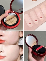 Set Phấn Nước Espoir Be Velvet Cover Cushion Set (Refill + Cheek Keyring)