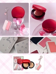 Set Phấn Nước Espoir Be Velvet Cover Cushion Set (Refill + Cheek Keyring)