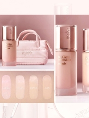 Bộ Trang Điểm Espoir Be Glow Foundation SPF27 Special 30g + Roselight Pouch