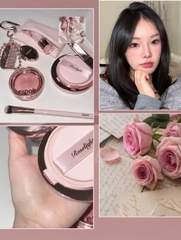 Bộ Trang Điểm Espoir Be Glow Cushion x2 + Keychain Roselight Set