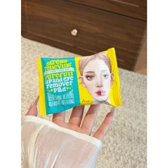 Khăn Ướt Tẩy Trang Mắt Môi Ariul Stress Relieving Purefull Lip And Eye Remover Pad