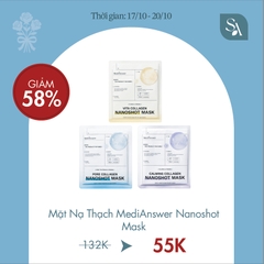 Mặt Nạ Thạch MediAnswer Nanoshot Mask 37g