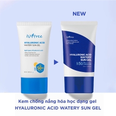 Kem Chống Nắng Isntree Hyaluronic Acid Watery Sun Gel SPF50+ 50ml
