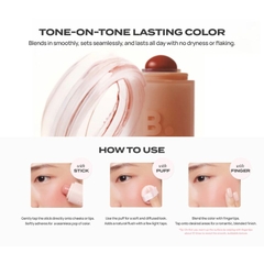 Má Hồng Kem & Son Banila Co Romantic Blush Lip & Cheek 3.7g