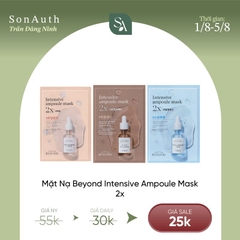 Mặt Nạ Siêu Dưỡng Chất Beyond Intensive Ampoule Mask 2x 25ml