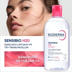 Nước Tẩy Trang Cho Da Nhạy Cảm Bioderma Sensibio H2O