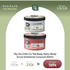Tẩy Tế Bào Chết Cơ Thể Body Natur Body Scrub Exfoliante Corporal 200ml