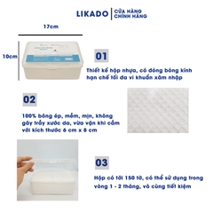Bông Tẩy Trang Likado