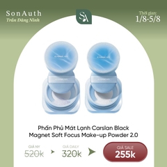 Phấn Phủ Mát Lạnh Carslan Black Magnet Soft Focus Make-up Powder 2.0 8g