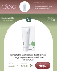 Kem Dưỡng Phục Hồi Celimax The Real Noni Energy Repair Cream 50ml