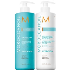 Dầu Gội, Xả Moroccanoil Airy Moisture 500ml
