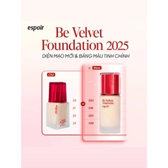 Kem Nền Mịn Lì Espoir Be Velvet Foundation 30g