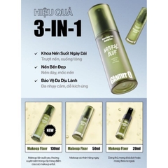 Xịt Khoá Nền Glamrr Q Vegan Super Makeup Fixer