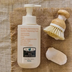 Bọt Rửa Mặt Hetras Morning-Harvested Rice Bubble Cleansing Foam 500ml