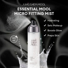 Xịt Khoáng Khoá Trang Điểm Jung Saem Mool 3-in-1 Essential Mool Micro Fitting Mist