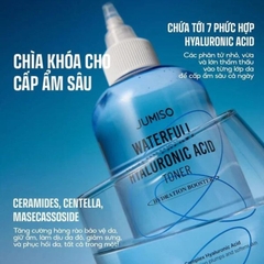 Nước Cân Bằng Ẩm Mịn Jumiso Waterfull Hyaluronic Toner 250ml