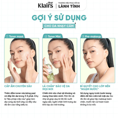 Nước Cân Bằng Dịu Da Klairs Supple Preparation Cica Toner 180ml