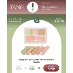 Bảng Hiệu Chỉnh Da Luna Conceal Blender Palette 6g