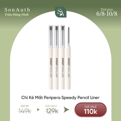Chì Kẻ Mắt Peripera Speedy Pencil Liner 0.14g