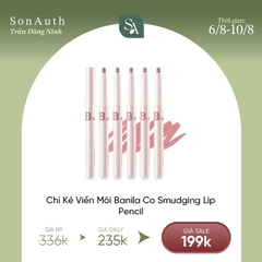Chì Kẻ Viền Môi Banila Co Smudging Lip Pencil 0.8g