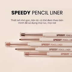 Chì Kẻ Mắt Peripera Speedy Pencil Liner 0.14g